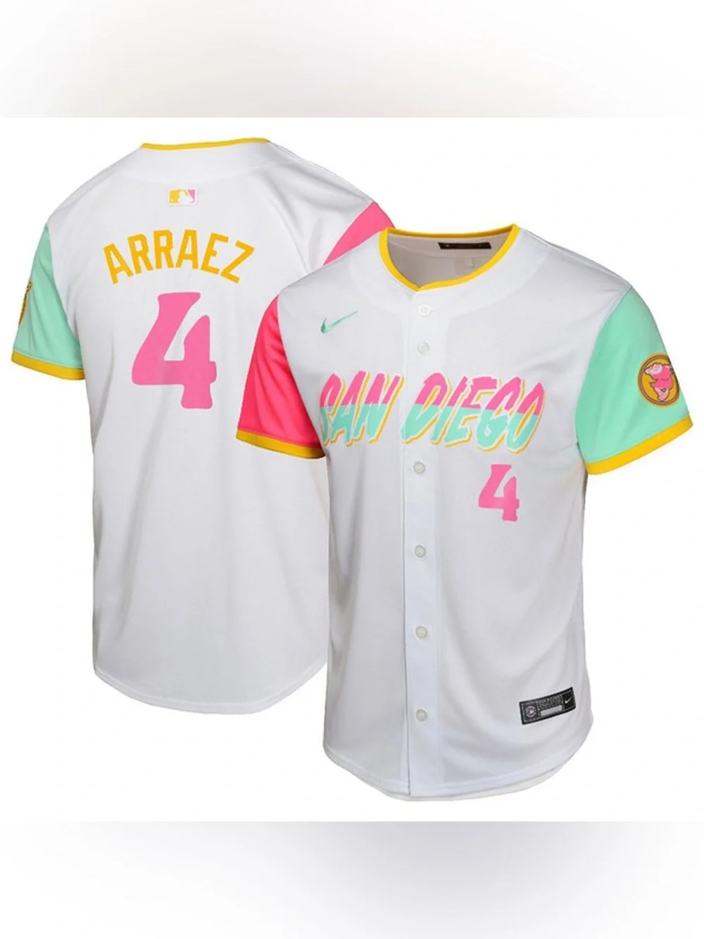 NWT Nike Youth City Connect Arraez SD Padres Jersey
